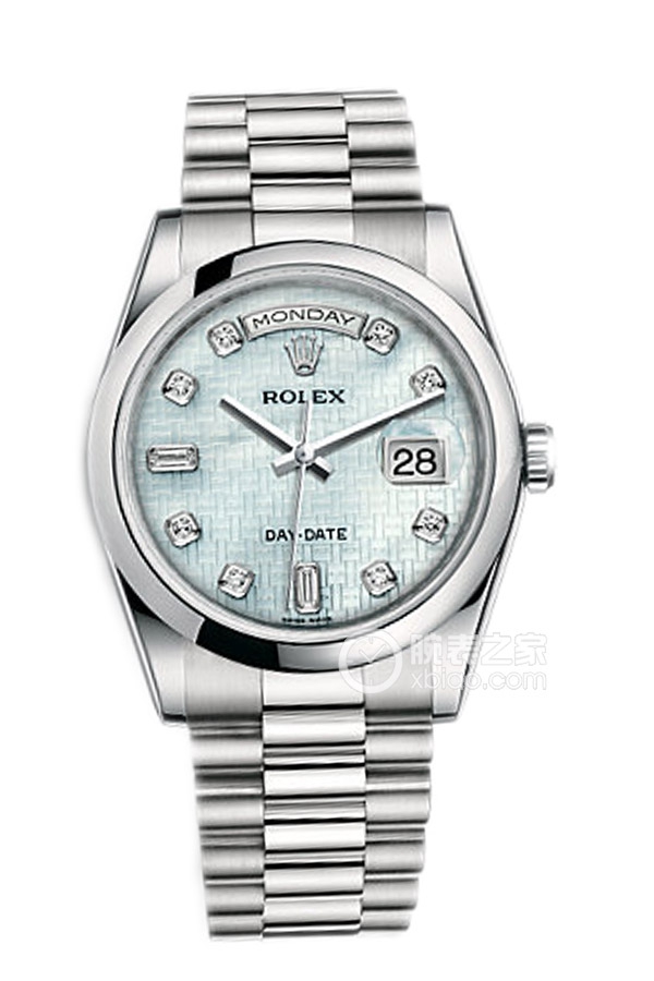 Rolex DAY-DATE 118206 Pearl Oxford Dial