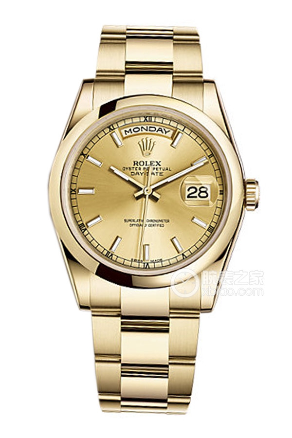 Rolex DAY-DATE 118208 Champagne Dial