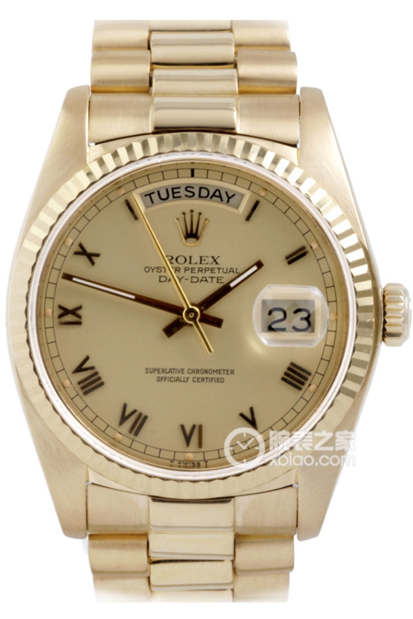 Rolex DAY-DATE 118238 Champagne Dial with President Bracelet