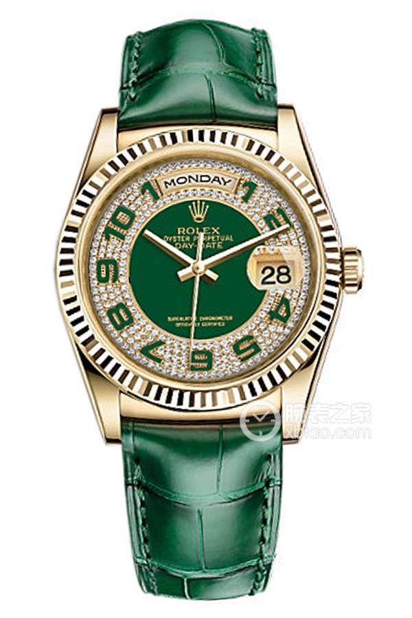 Rolex DAY-DATE 118138 Green Dial