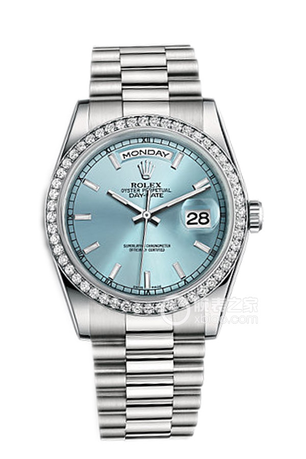 Rolex DAY-DATE 118346 Bezel with Diamonds