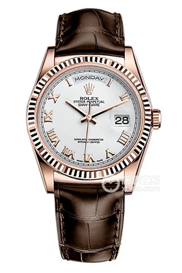 Rolex DAY-DATE 118135White Dial