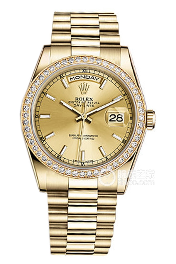 Rolex DAY-DATE 118348Gold Dial
