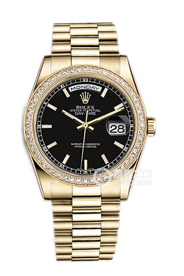 Rolex DAY-DATE 118348Black Dial