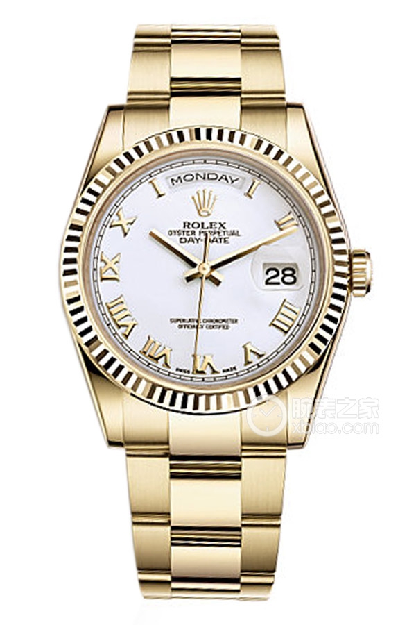 Rolex DAY-DATE 118238 White Dial with Oyster Bracelet