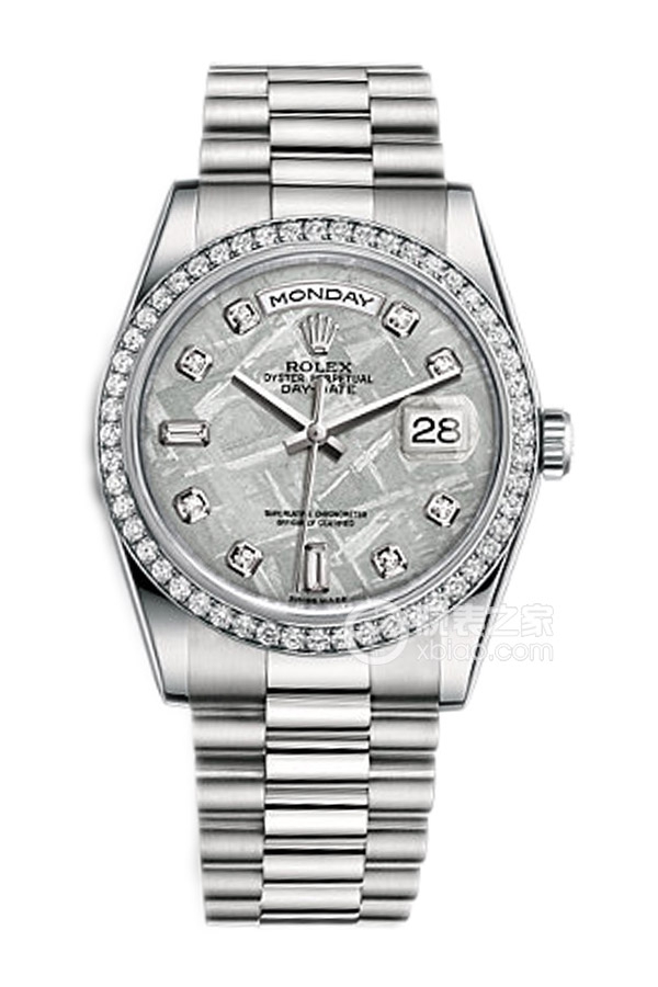 Rolex DAY-DATE 118346 Meteorite Diamond Dial