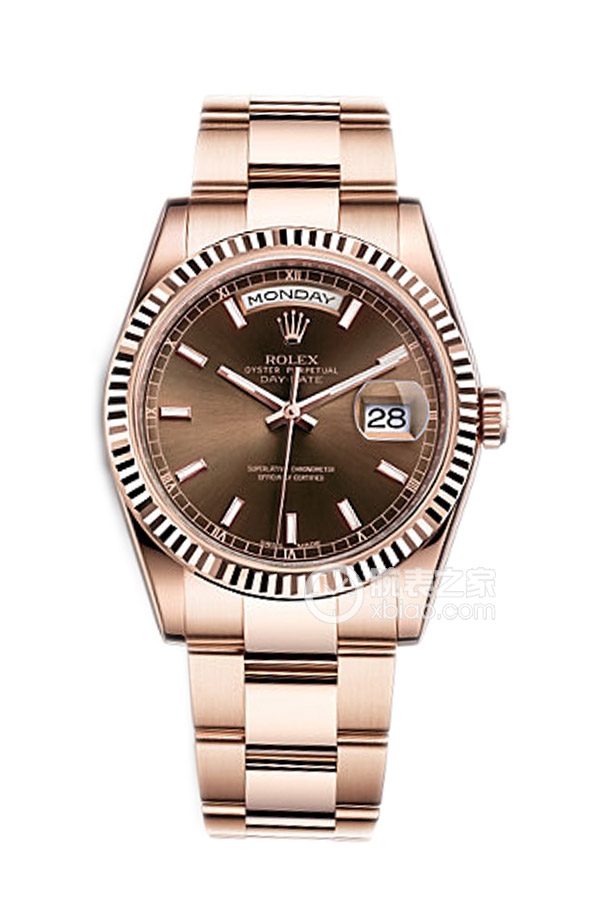 Rolex DAY-DATE 118235 Chocolate Dial
