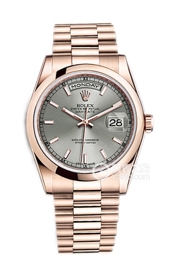 Rolex DAY-DATE 118205(Rhodium White Dial)