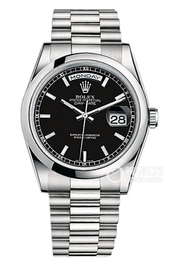 Rolex DAY-DATE 118206Black Dial