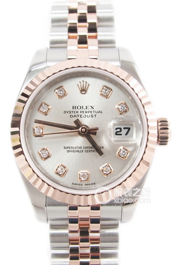 Rolex LADY-DATEJUST 179171 White Diamond Dial