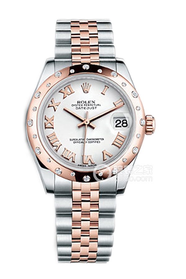 Rolex LADY-DATEJUST 178341-63161 White Roman Dial