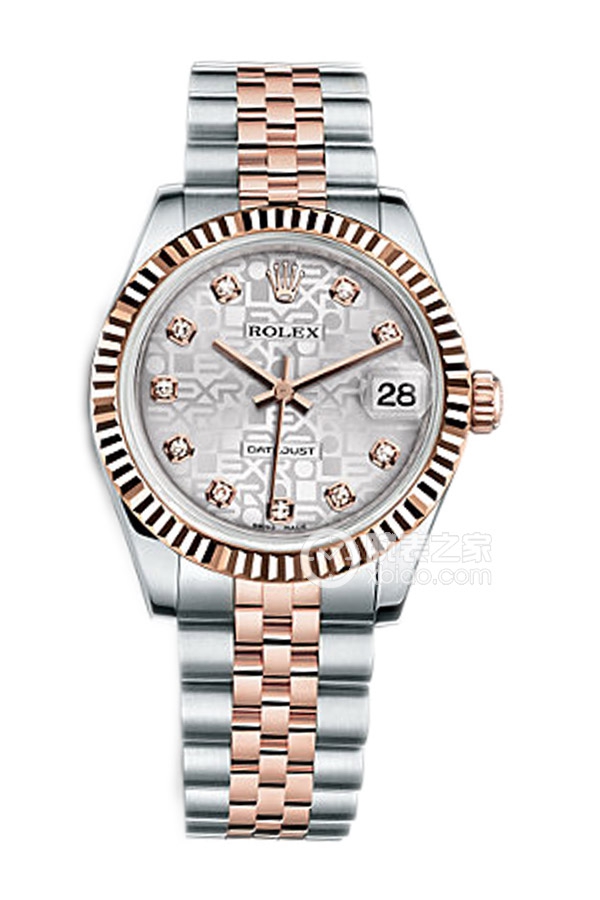 Rolex LADY-DATEJUST 178271 Silver Commemorative Flower Dial with Diamonds