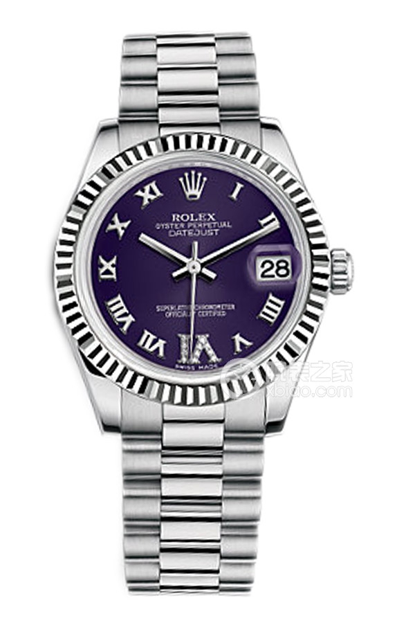 Rolex LADY-DATEJUST 178279 Purple Dial