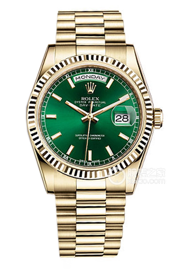 Rolex DAY-DATE 118238 Green Dial