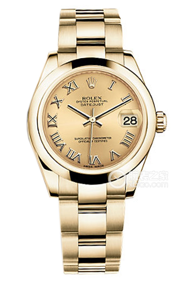 Rolex LADY-DATEJUST 178248 Gold Dial with Oyster Bracelet
