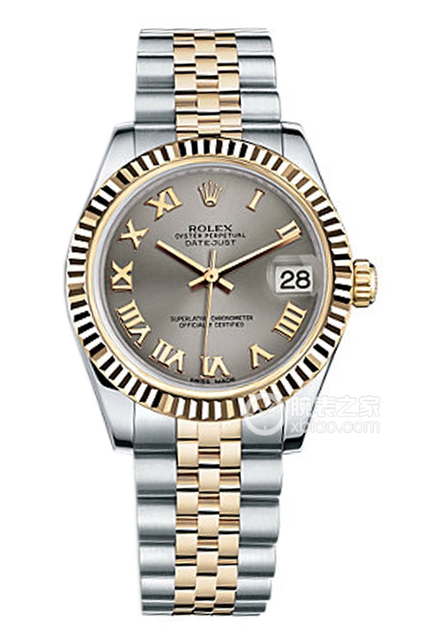 Rolex LADY-DATEJUST 178273 Gray Roman Dial
