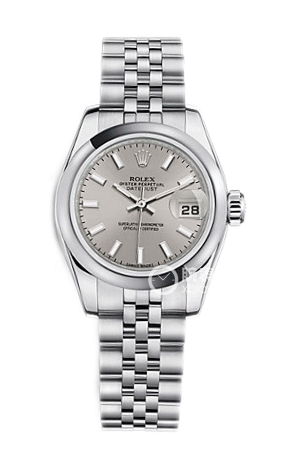 Rolex LADY-DATEJUST 179160-72130 Silver Dial