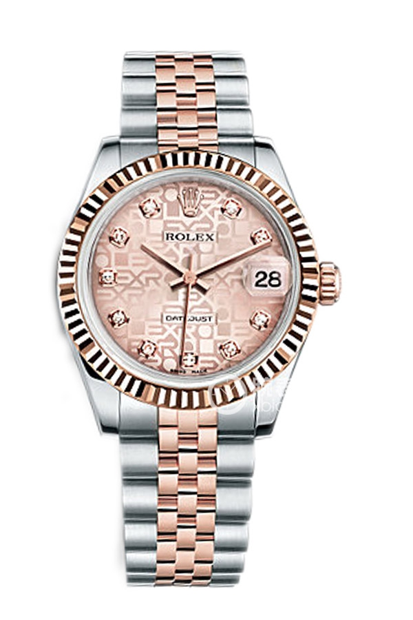 Rolex LADY-DATEJUST 178271 Pink Commemorative Flower Dial with Diamonds