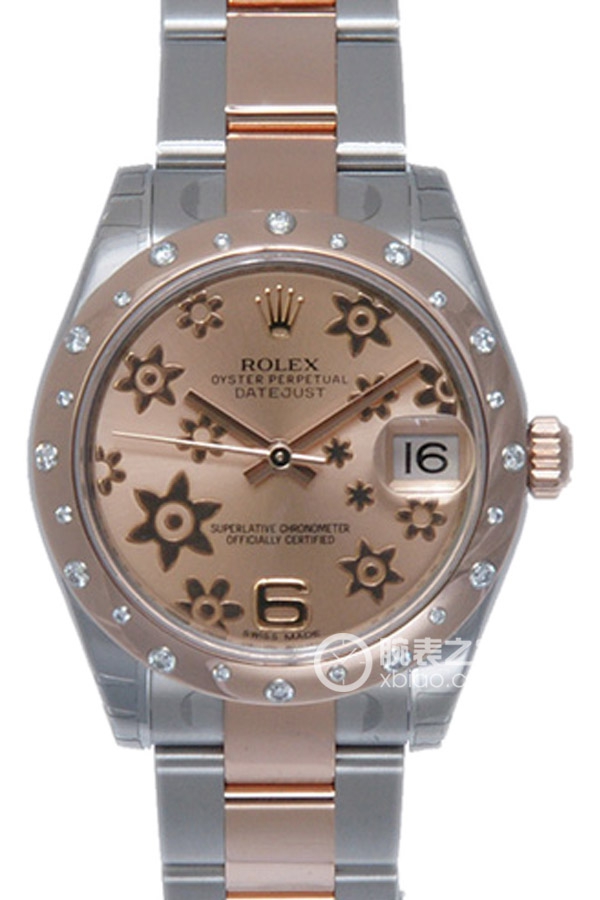 Rolex LADY-DATEJUST 178341-72161 Pink Embossed Dial