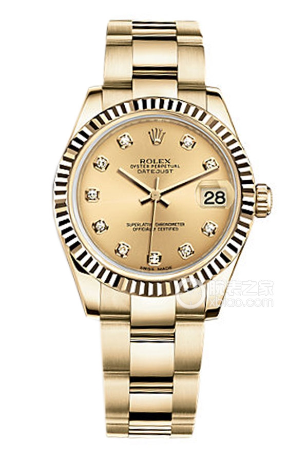 Rolex LADY-DATEJUST 178278-73168Gold Dial