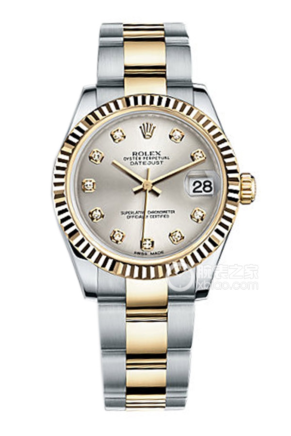 Rolex LADY-DATEJUST 178273Silver Dialwith Diamonds