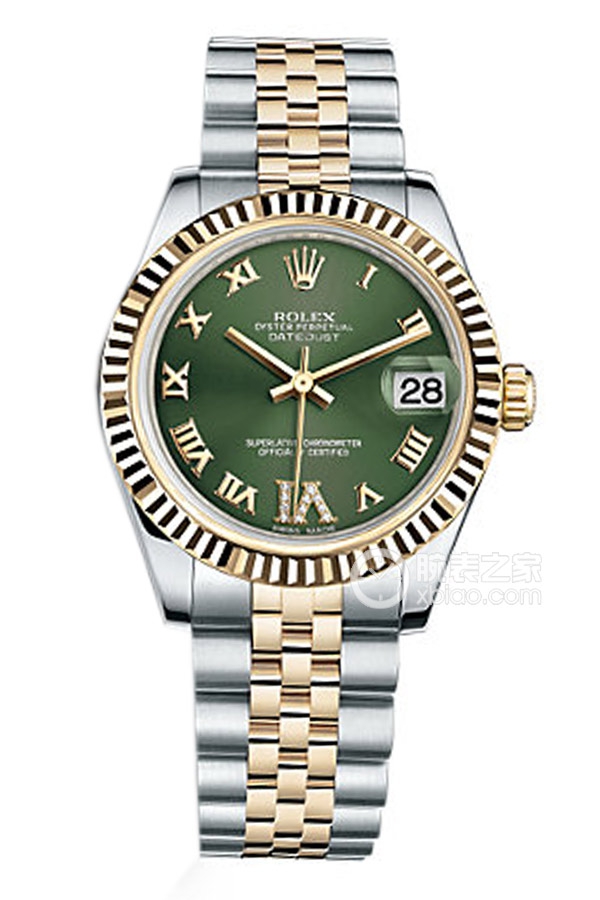 Rolex LADY-DATEJUST 178273 Green Dial