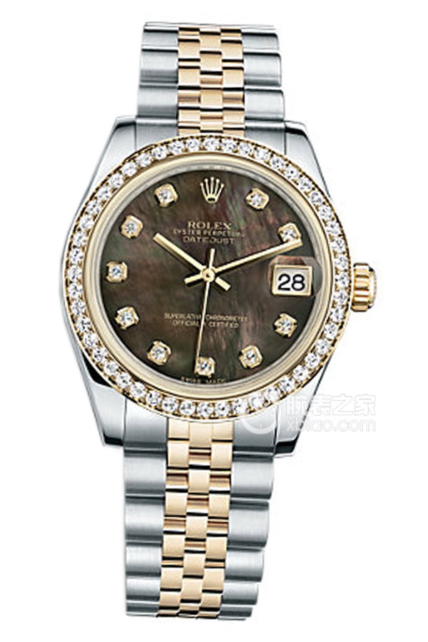 Rolex LADY-DATEJUST 178383-63163 NG Black Mother of Pearl