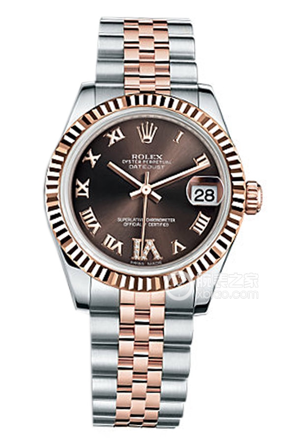 Rolex LADY-DATEJUST 178271 Chocolate Dial