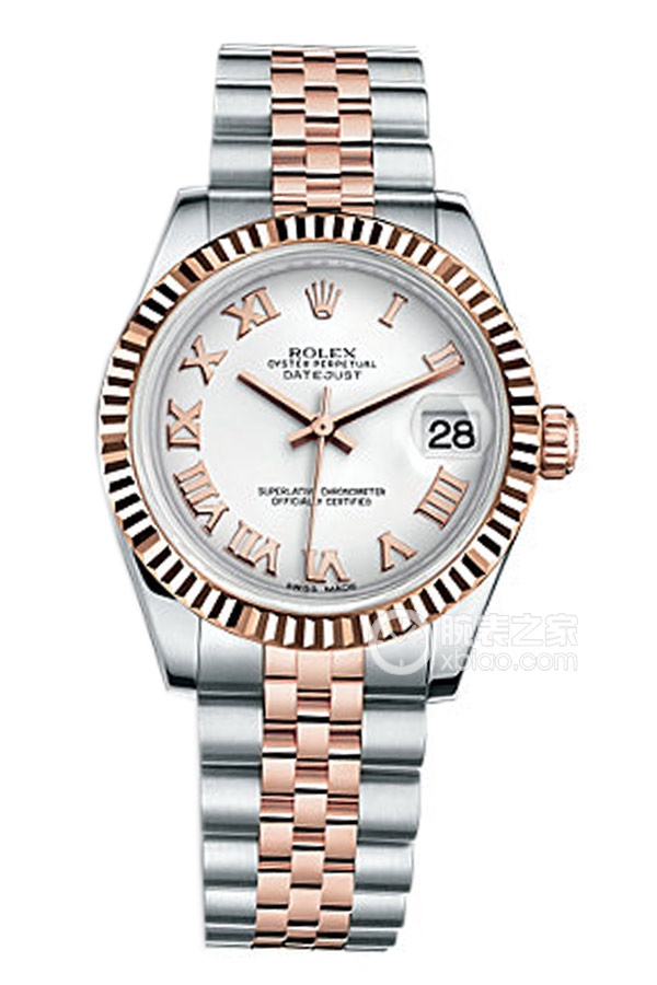 Rolex LADY-DATEJUST 178271 White Roman Numerals Dial