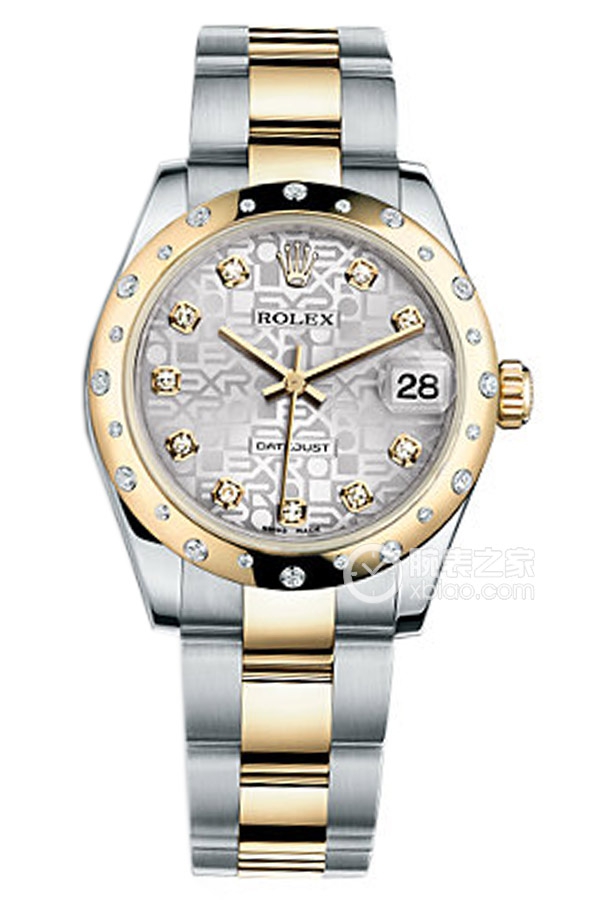 Rolex LADY-DATEJUST 178343-0043 J Silver Commemorative Pattern Dial