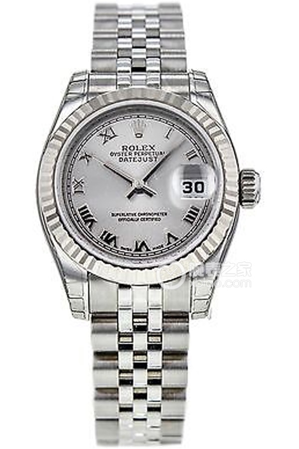 Rolex LADY-DATEJUST 179174 Silver Roman Dial