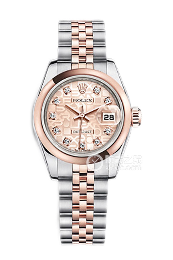 Rolex LADY-DATEJUST 179161 Pink Commemorative Pattern Dial
