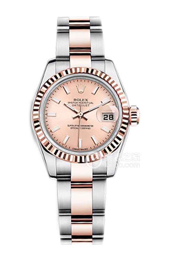 Rolex LADY-DATEJUST 179171 Pink Dial with Oyster Bracelet