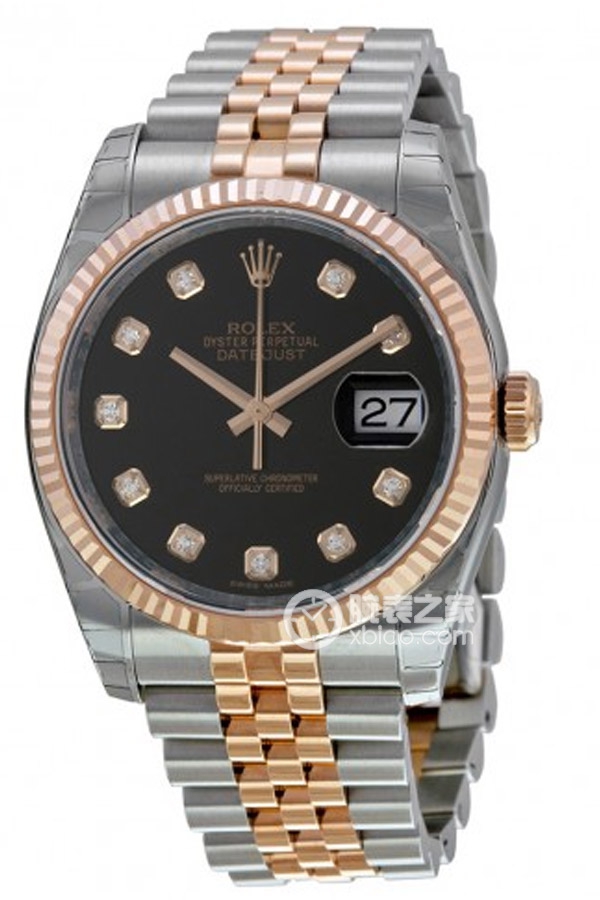 Rolex LADY-DATEJUST 178271 Black Diamond Dial