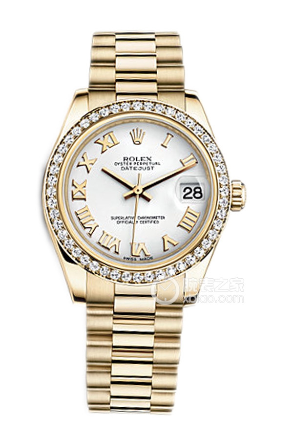 Rolex LADY-DATEJUST 178288 White Diamond Dial