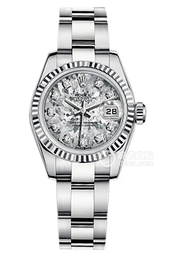 Rolex LADY-DATEJUST 179174 Gray Gold Crystal Dial