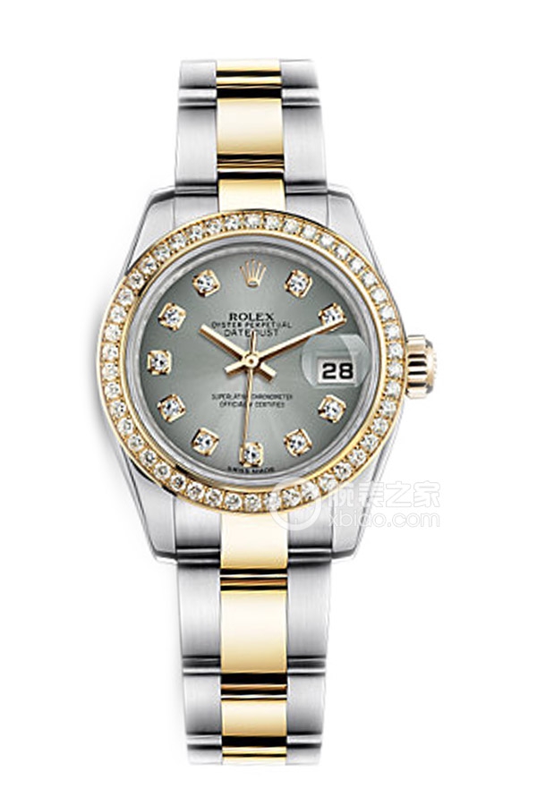 Rolex LADY-DATEJUST 179383 Stainless Steel with Diamonds