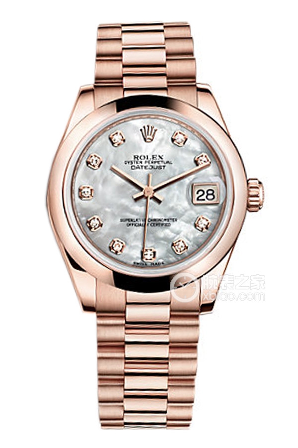 Rolex LADY-DATEJUST 178245 White Mother of Pearl Dial