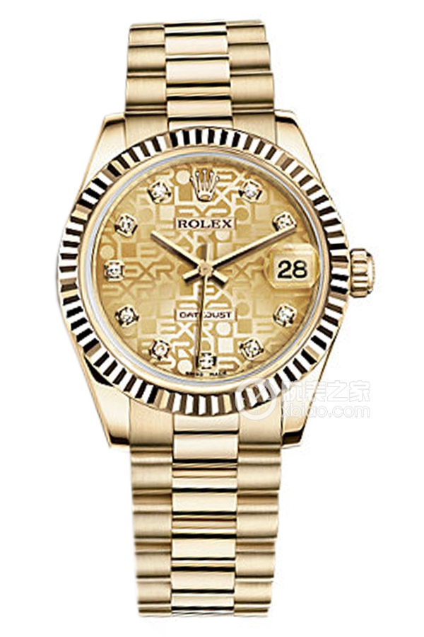 Rolex LADY-DATEJUST 178278 Gold Commemorative Pattern Dial