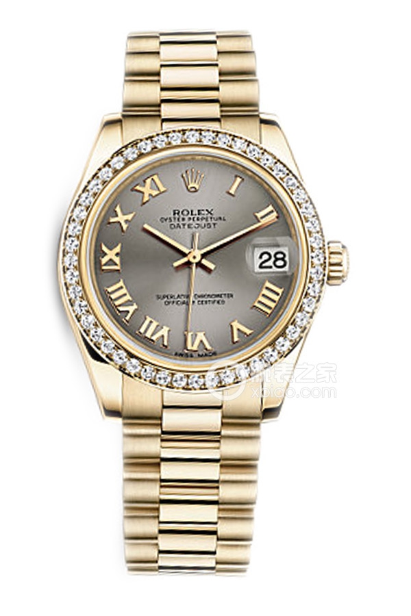 Rolex LADY-DATEJUST 178288 Gray Roman Dial