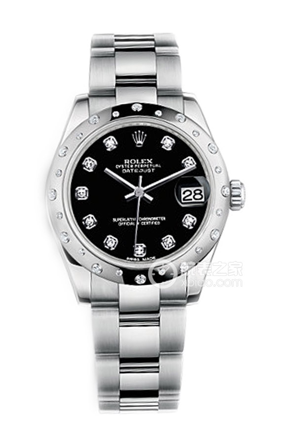 Rolex DATEJUST 178344-72160 GBlack Dialwith Diamonds