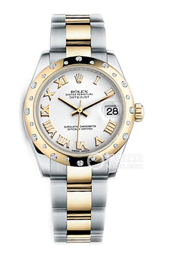 Rolex LADY-DATEJUST 178343-72163 White Roman Dial