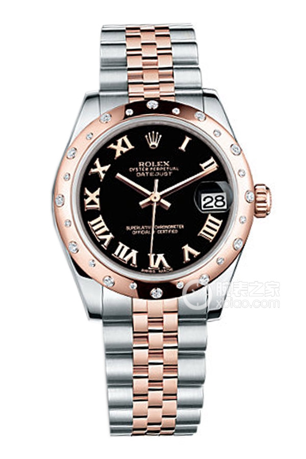 Rolex LADY-DATEJUST 178341-63161Black Dialwith Diamonds