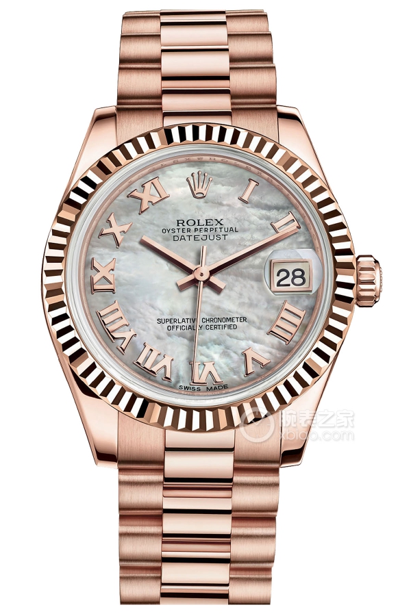 Rolex LADY-DATEJUST 178275 Mother of Pearl Roman Dial