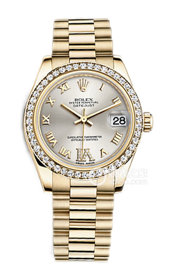 Rolex LADY-DATEJUST 178288 Silver Roman Dial