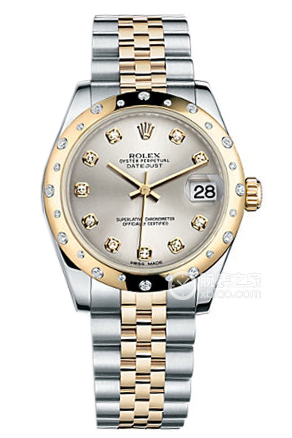 Rolex LADY-DATEJUST 178343-63163 GSilver Dialwith Diamonds
