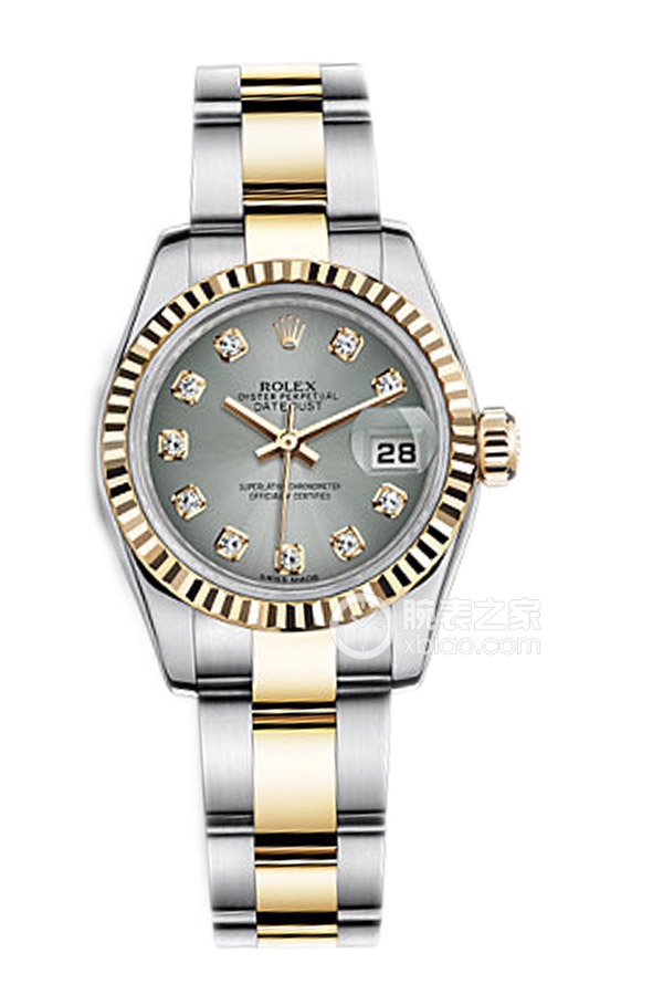 Rolex LADY-DATEJUST 179173 Stainless Steel with Diamonds