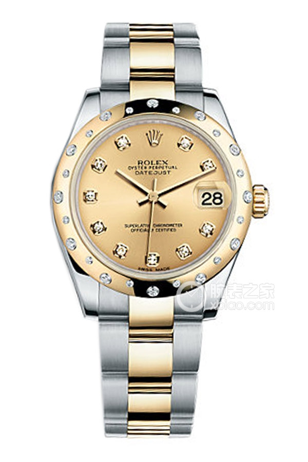 Rolex LADY-DATEJUST 178343-0020 GChampagne Dialwith Diamonds