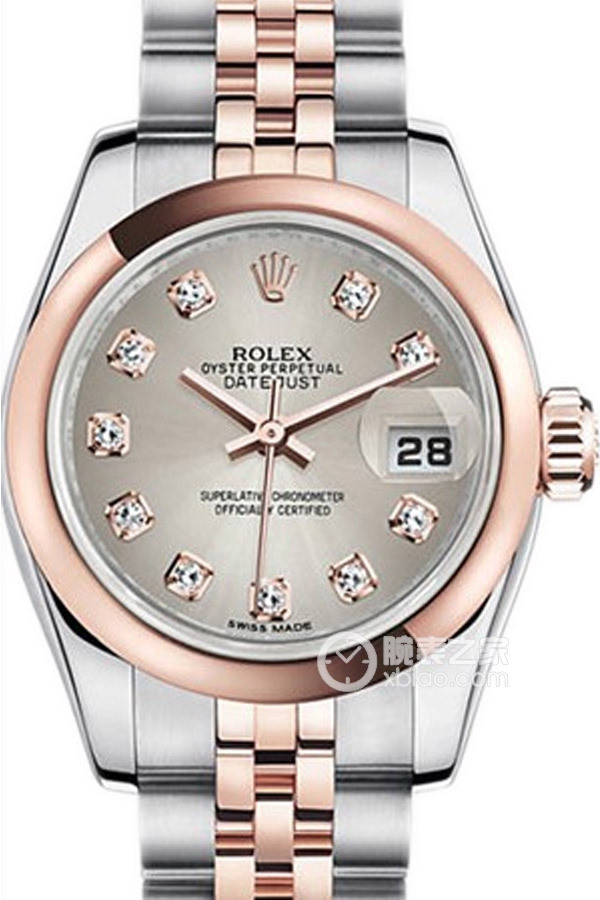 Rolex LADY-DATEJUST 179161 Stainless Steel Dial with Diamonds