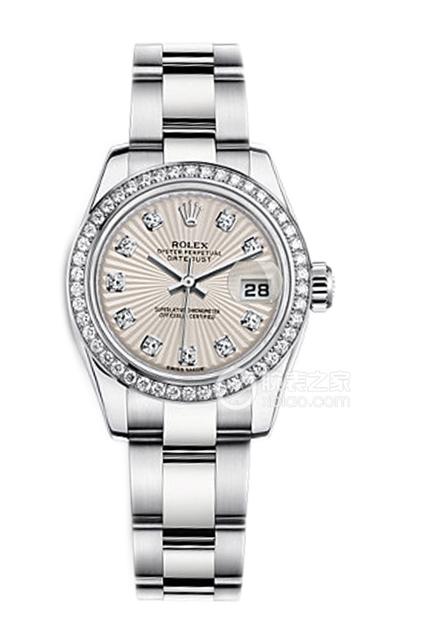 Rolex LADY-DATEJUST 179384 Ivory with Diamonds